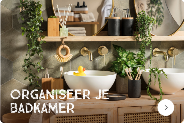 Organiseer je badkamer